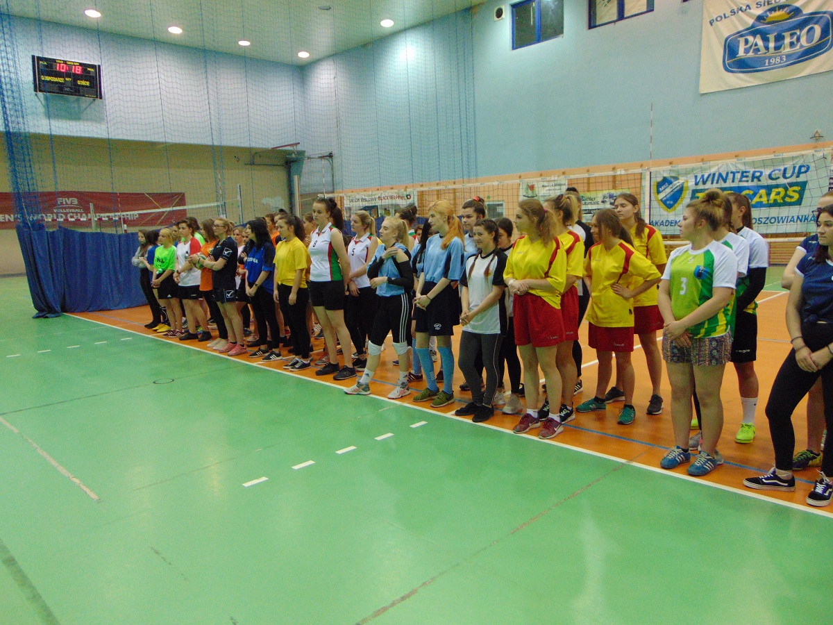 VII Wojewódzki Turniej Piłki Siatkowej Dziewcząt OHP w Proszowicach