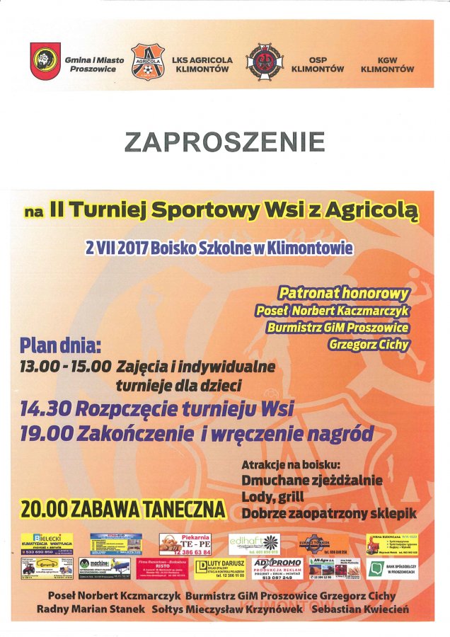 II Turniej Sportowy Wsi z Agricolą