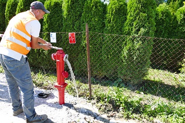 Techniczny odbiór budowy sieci wodociągowej w ulicy Krakowskiej