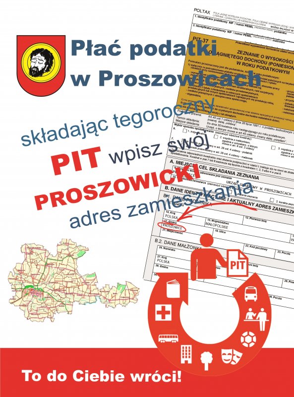 Płać Podatki w Proszowicach