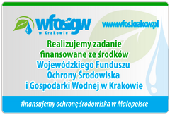 Zadanie finansowane ze środków WFOŚiGW w Krakowie