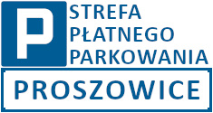 Baner Strefy Płatnego Parkowania w Proszowicach