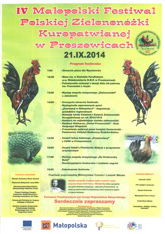 IV Małopolski Festiwal Polskiej Zielononóżki